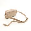 Used Chloe WOODY BELT BAG Shoulder Bag CHC23AS432 Canvas Leather Beige Pink Used Women