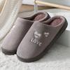 Women's Winter Couple Cotton Slippers for Home Warmth, Men's Woolen Slippers