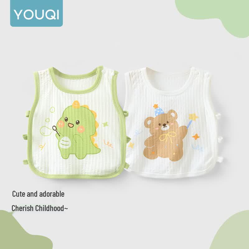 Unisex Baby Breathable Sleeveless Pipa Top