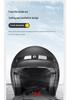 Retro Unisex Motorcycle Half Helmet - Stylish and Electric Vehicle Compatible