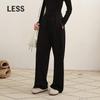 LESS 2025 Winter Straight-Leg Wool Trousers