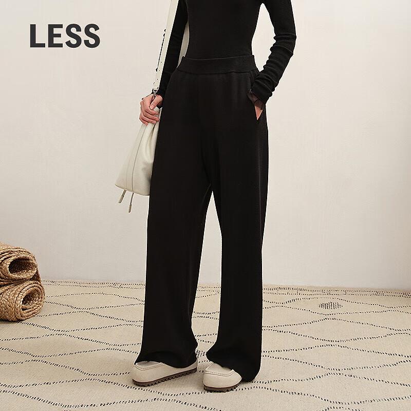 LESS 2025 Winter Straight-Leg Wool Trousers