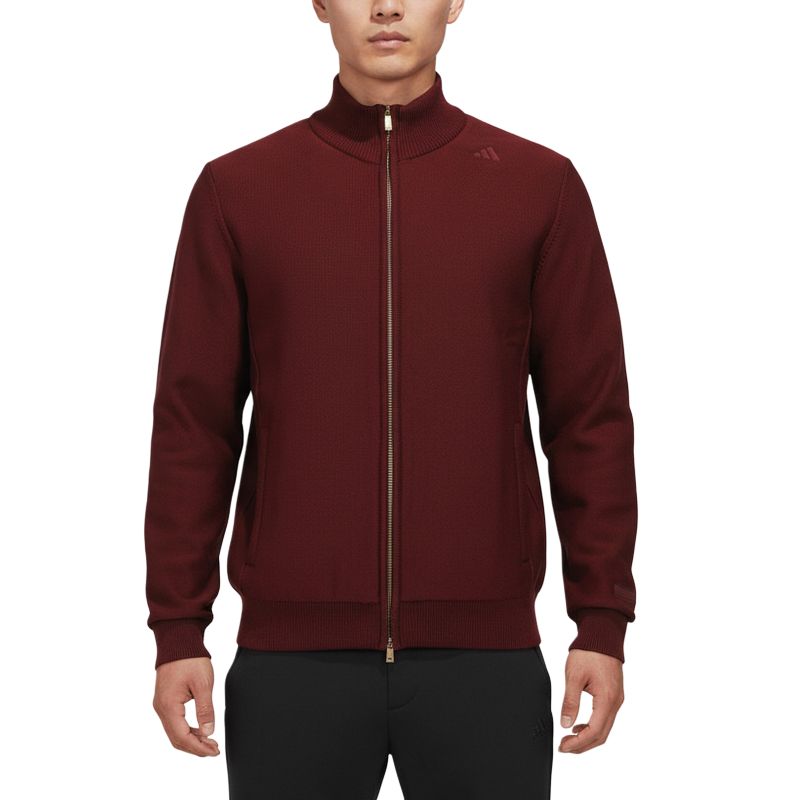 Adidas Sport Casual Stand Collar Zipper Simple Long Sleeve Jacket Men Jacket KG0801 S