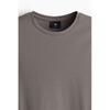 H M sliM Fit Jersey Top Dark Grey