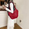 Woven Tote Bag With Zipper Closure For Beach And Travel Use