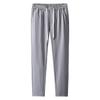 Pantalon de survêtement en soie glacée confortable et respirant, super fin, sensation de glace, pantalon droit, soyeux, ultra-fin, séchage rapide