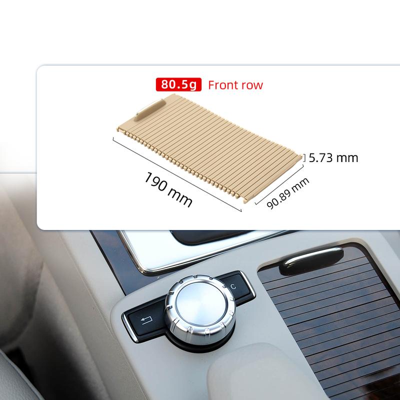Centre Console Roller Blind Cover A2046807607 Car Inner Indoor For Mercedes Benz C Calss W204 S204 E Class W212 W207