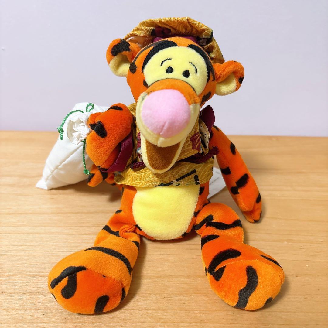 Winnie the Pooh  Tigger Seven Lucky Gods Plush Toy Super Rare