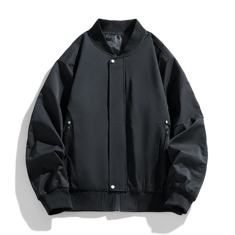 Autumn Plus Size Jacket Men's Fashion Baseball Uniform