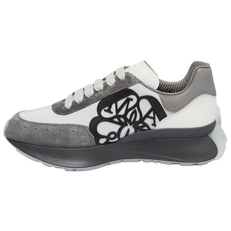 Alexander Mcqueen Sprint Runner Grey White 705071W4W118395