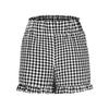 Damen Shorts mit Kordelzug Elastischer Bund Leicht Sommerlich Lässig Kurz Mit Taschen