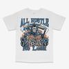 All Hustle No Luck Zauberer 3s Weißes T-Shirt