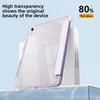 For IPad Acrylic Y-Fold Anti-Drop And Anti-Bend Protective Case Air5/4 Magnetic Transparent