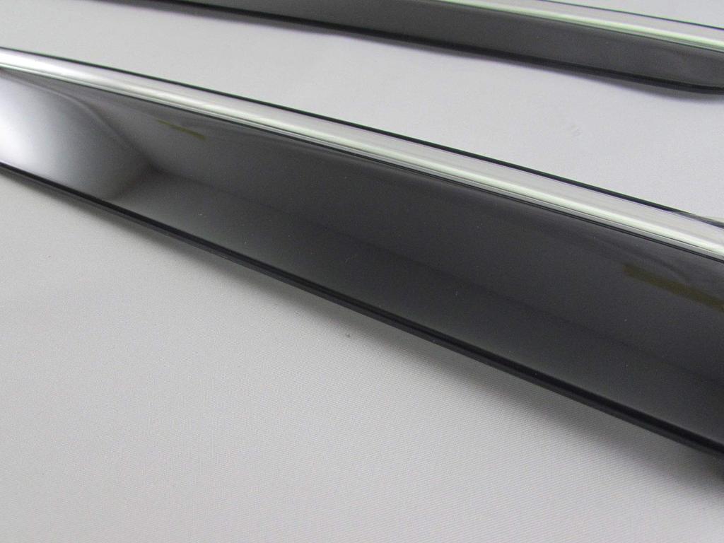 BRIGHTZ GS350 GRS191 GRS196 Side Door Visor with Plated Molding GRS S191 S196 191 196 190 GS 350 32435 [INJ-V-090]