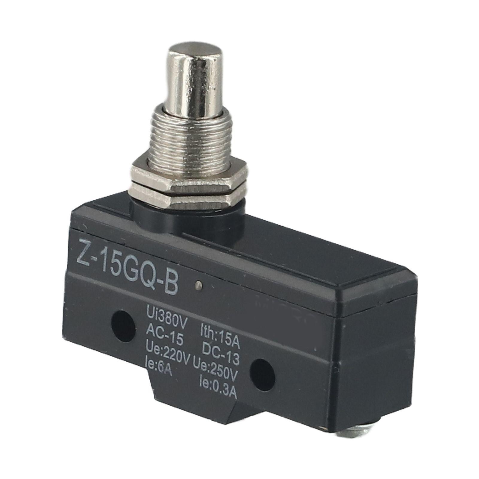 

Black Color Z15GQB Waterproof Push Button Limit Switch with NO+NC Contacts