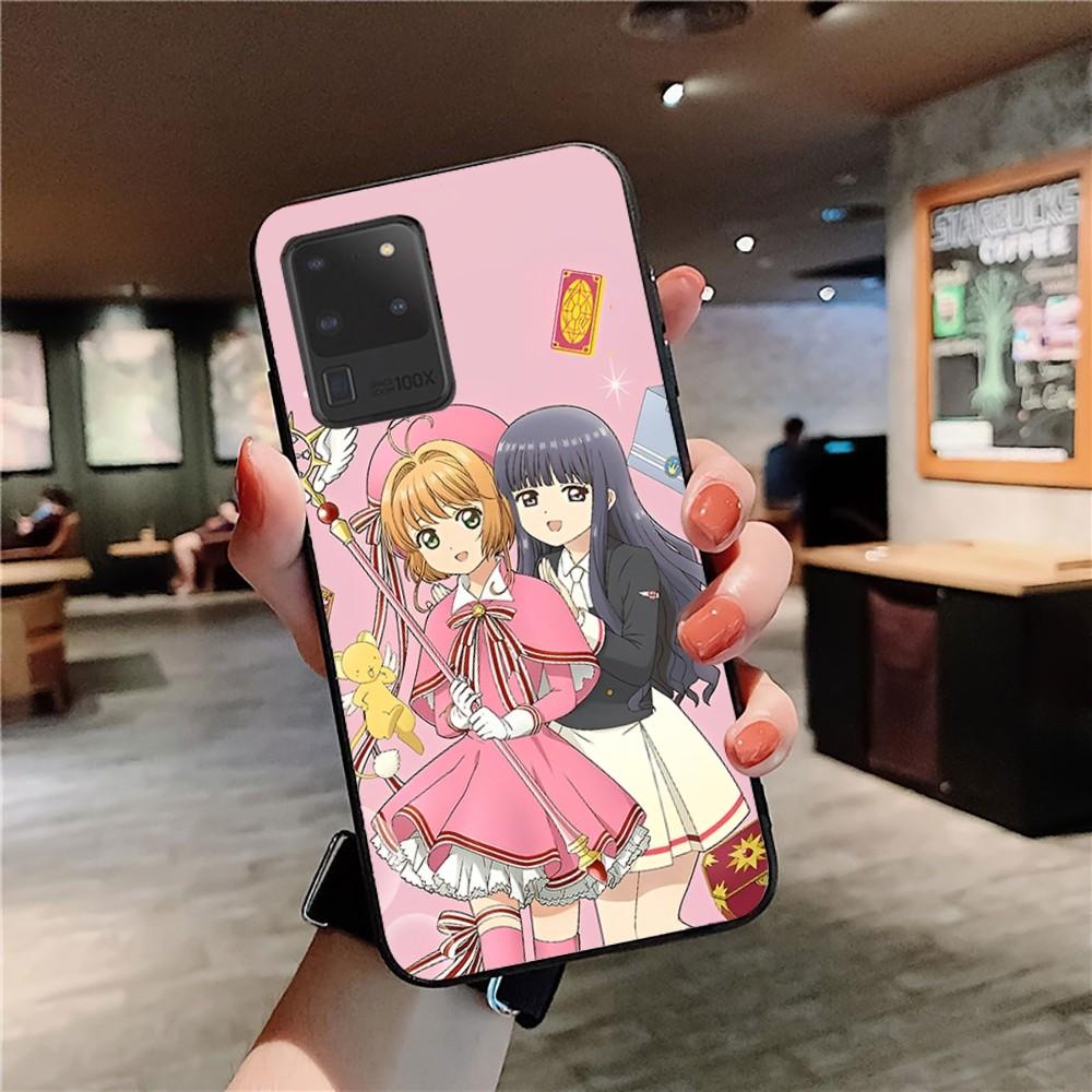 

CardCaptor Sakura Anime Phone Case For Samsung S 9 10 20 21 22 23 30 23plus lite Ultra FE S10lite Fundas Samsung S10