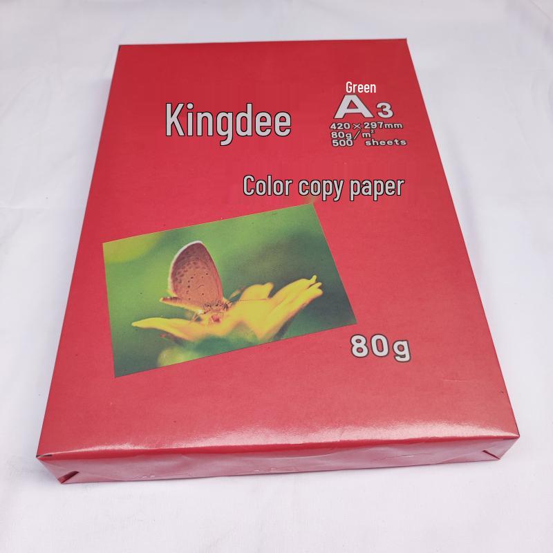 A4/A3 Color Copy Paper, 70g/80g, for Inkjet & Laser Printers - Ideal for Printing, Drafts, and Origami