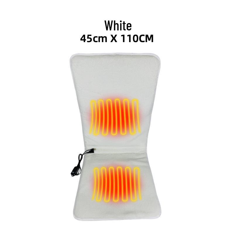 USB Heated Seat Cushion - Electric Winter Heating Pad for Office, Car, and Outdoor Chairs