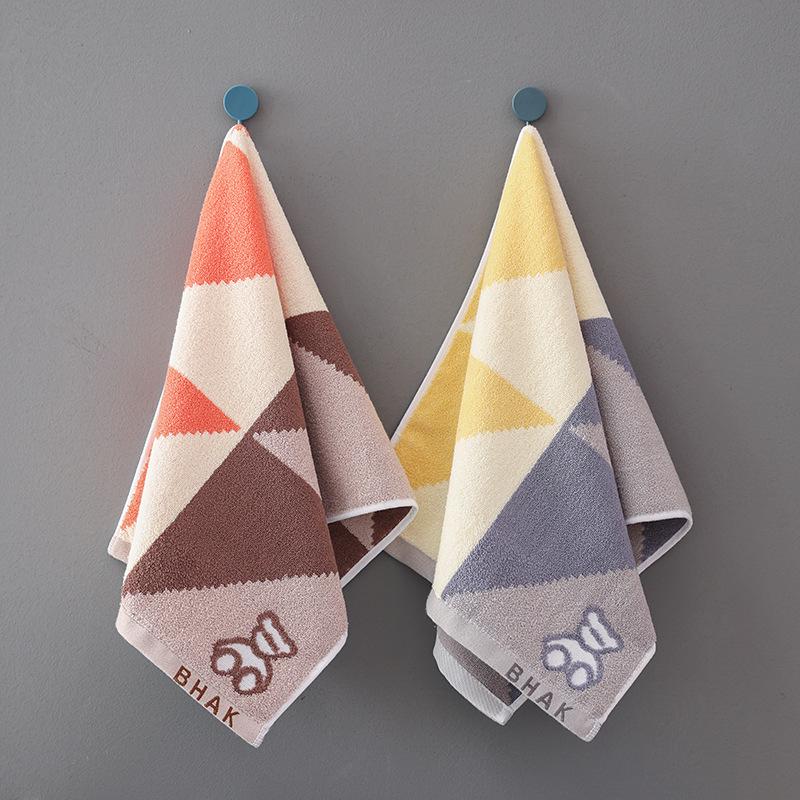 Soft Absorbent Pure Cotton Face Towel for Adults - Thickened, Polyester Blend