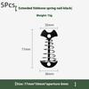 5Pcs Camping Deck Nails Spring Fish Bone Nails Wooden Board Tent Pegs Ground Nails Climbing Tent Accessories
