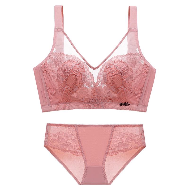 Summer Lace Adjustable Backless Bra with Rabbit Ears Design for Women