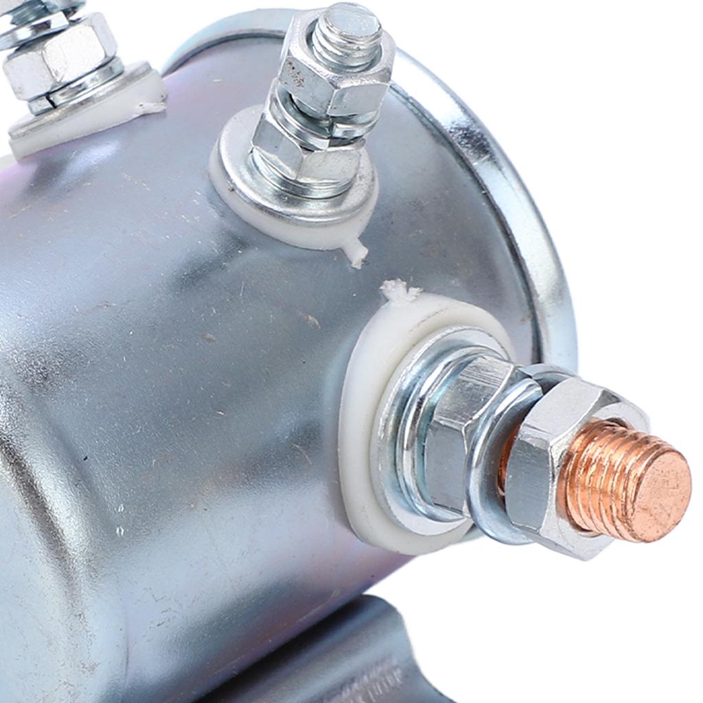 12V Continuous Duty Solenoid 4 Terminals 100AMP High Performance 1114208 SAS5203 for Golf Cart