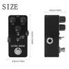 Aluminum Alloy Overdrive Effects Pedal Featuring Sound and User Friendly Interface Musical Instrument Accessories