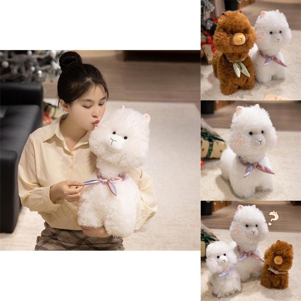 Lucky Alpaca Plush Toy Child Comfort Pillow Soft Stuffed Animal For Kids Gift