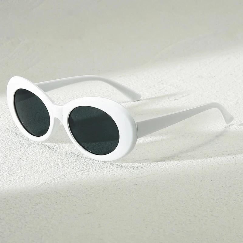 123Pcs Fashionable Oval Frame Glasses With Retro Academic Style Suitable For Street Pography And As A Holiday Gift