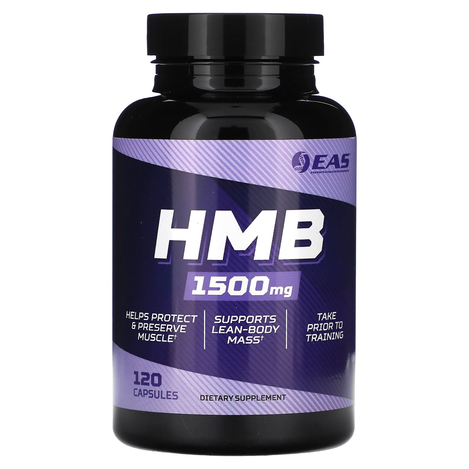 

EAS, HMB, 1,500 mg, 120 capsules (750 mg per capsule)