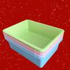 Colorful Plastic Kitchen Storage Baskets