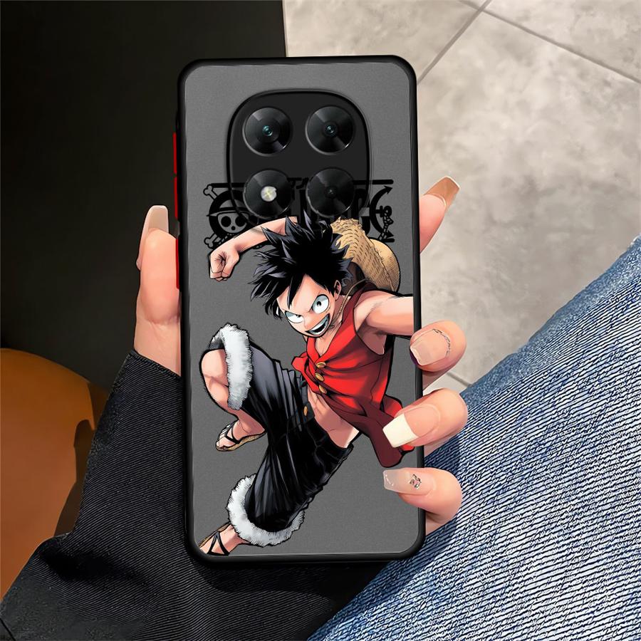 Funda Back Phone Cover Case for Xiaomi Redmi Note 14 13C 10 14C 13 Pro Plus 12 A4 11 9S Anime O-One Piece