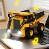 Zinc Zinc Alloy Material Mini Excavator Toy Remote Control Dump Truck Toy Remote Control Car  Festival Gifts