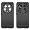 For Xiaomi 14 Ultra TPU Case Carbon Fiber Texture Protective Phone Cover
