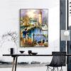 5D DIY Diamond Painting Boy Fishing Embroidery Diamond Mosaic Cross Stitch Rhinestones