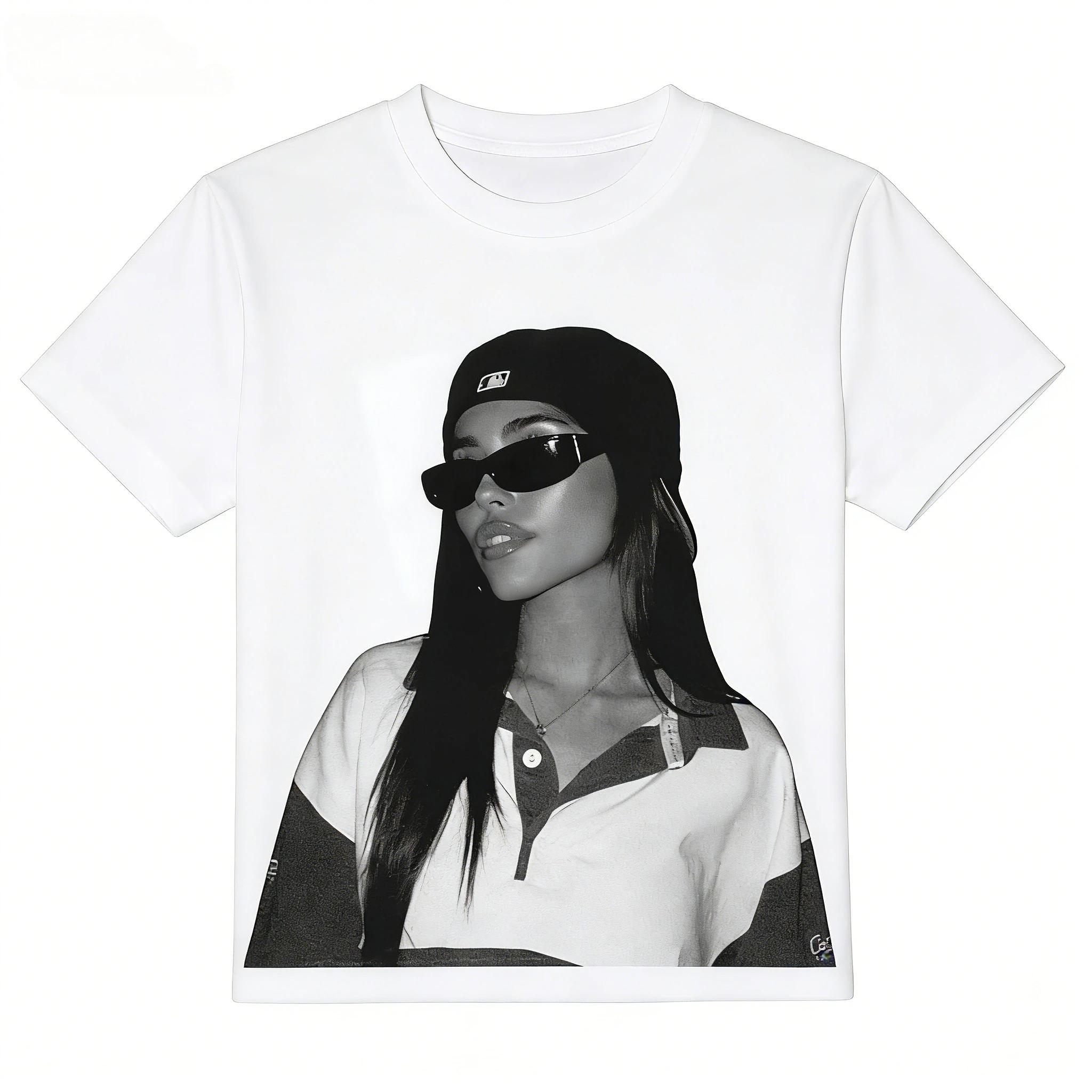 

2026 Spring Summer Madison Beer Box Retro Shirt Fashion Streetwear Clothing Millennium Bug New Streetwear for Both Men and Women S