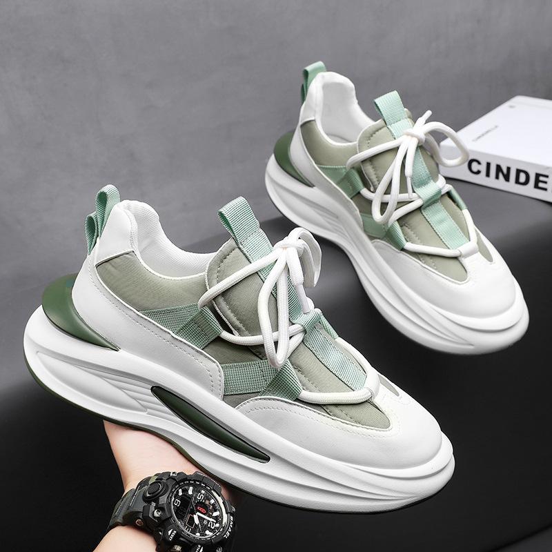 Fashionable and Comfortable National Tide Thick-soled Runway Sneakers Jitterbug Explosion Outdoor Pops Shoes Niche Casual Shoes
