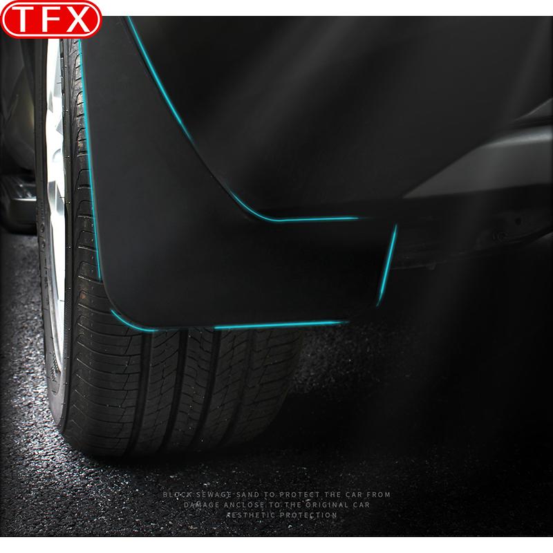 Dla Skoda Kodiaq 2017- Stylizacja Samochodu Błotniki Plastikowa Osłona Błotnika Poszerzenia Osłona Błotnika Zewnętrzna Klapki Błotnika