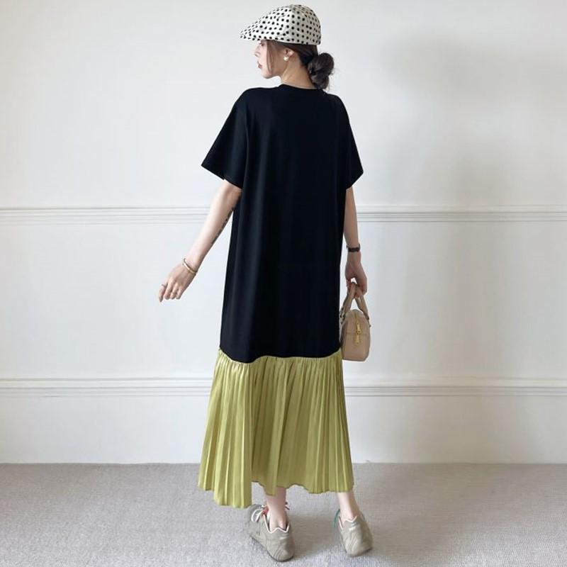Short Sleeve Plus Size Cotton Vintage Floral Embroidery New In Dresses for Women Casual Loose Long Summer Dress