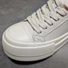 2025 Men's Luxury Casual Leather Sneakers - High-End, Height-Boosting, Thick-Soled Sports Shoes