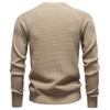 Polo Ralph Lauren 2025 Autumn and Winter Embroidery New Round Neck Fashionable Solid Color Sweater Men's High-quality Business Casual Knitted