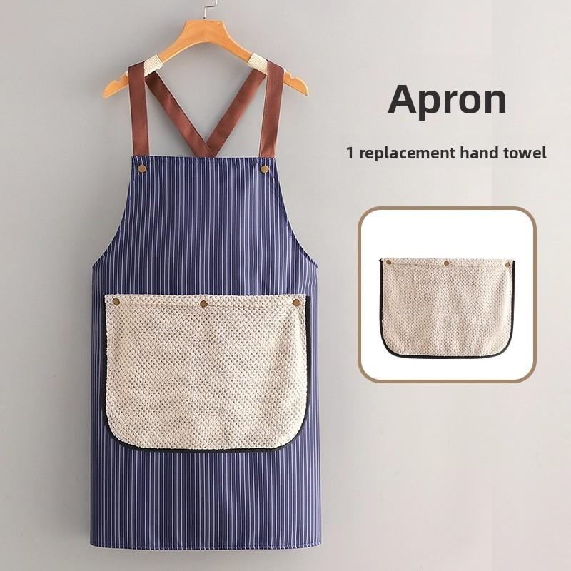 Detachable Thickened Hand Towel Apron, Waterproof and Oil-proof, High-end Home Kitchen