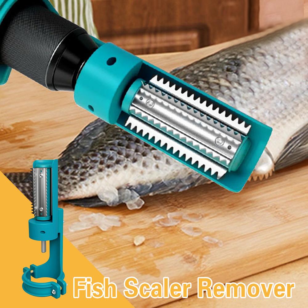 Cordless Electric Fish Remover Kitchen Gadgets For Home Outdoor Fishing Market Family Friends Gathering Supplies W3w8