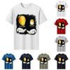 Men's Printed Short Sleeve T-Shirt Men's Loose Casual Short Sleeve Top