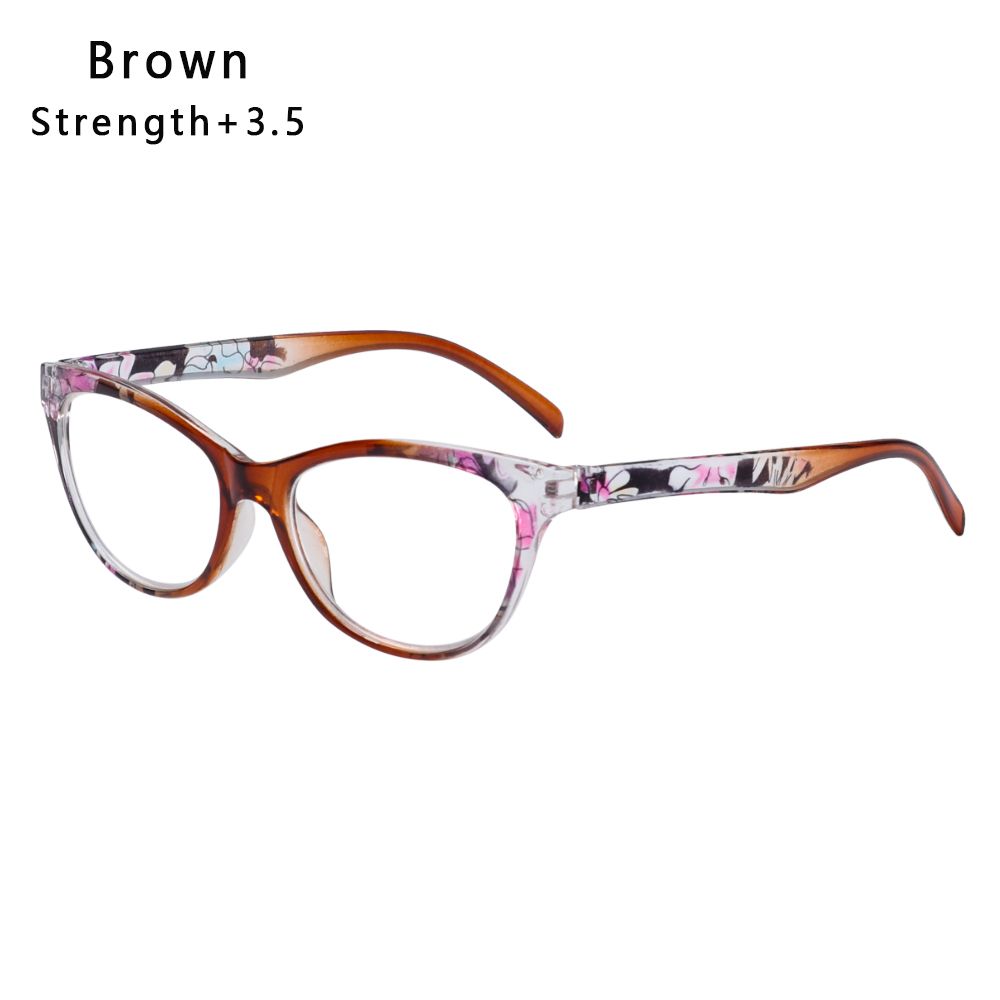 Cat Eye Lightweight Ultra Light Resin Eyeglasses Vision Care Presbyopia Eyewear Reading Glasses