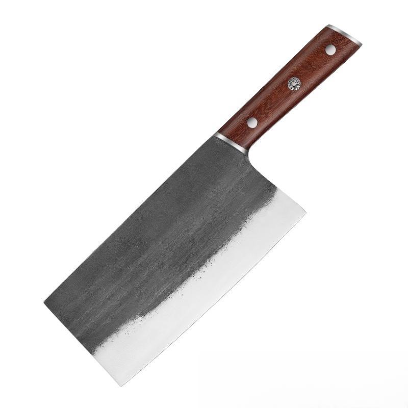 Handgeschmiedete Scharfe Fleischschneidemesser Fischslicer Gemüse Schneider Edelstahl Metzger Hackbeil Messer Massivholzgriff
