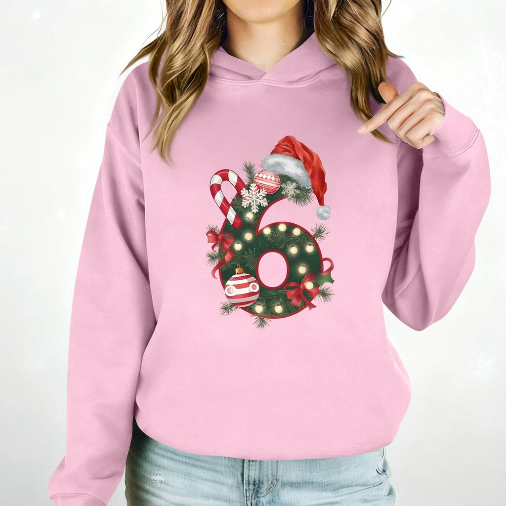 Damen Casual Fashion Outfit Sweatsuit Bedrucktes Langarm Casual Kapuzenpullover