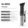 1100W Sous Vide Cooker Waterproof Quiet Cooking Machine with Accurate Temperature Time Control