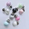 10pcs/set Shirt Brooch Button-free Button Pins Women Fashionable Imitation Pearls Blouses Buckle Clothing Accessories