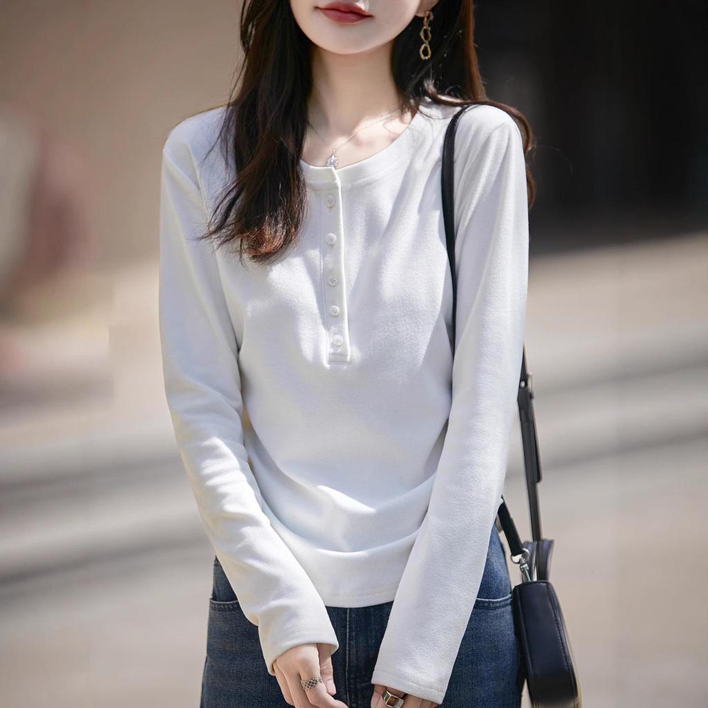 Haut Tricot Manches Longues Plissé Haut de Gamme pour Femme - Col Rond, Tendance & Confortable pour l'Automne/Hiver